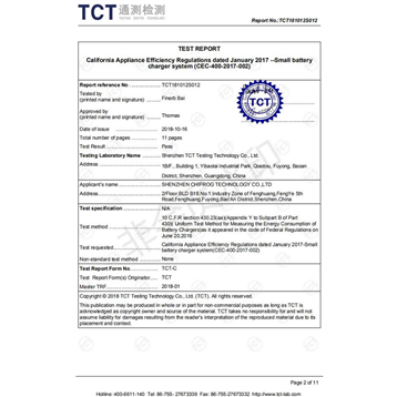 Certifications